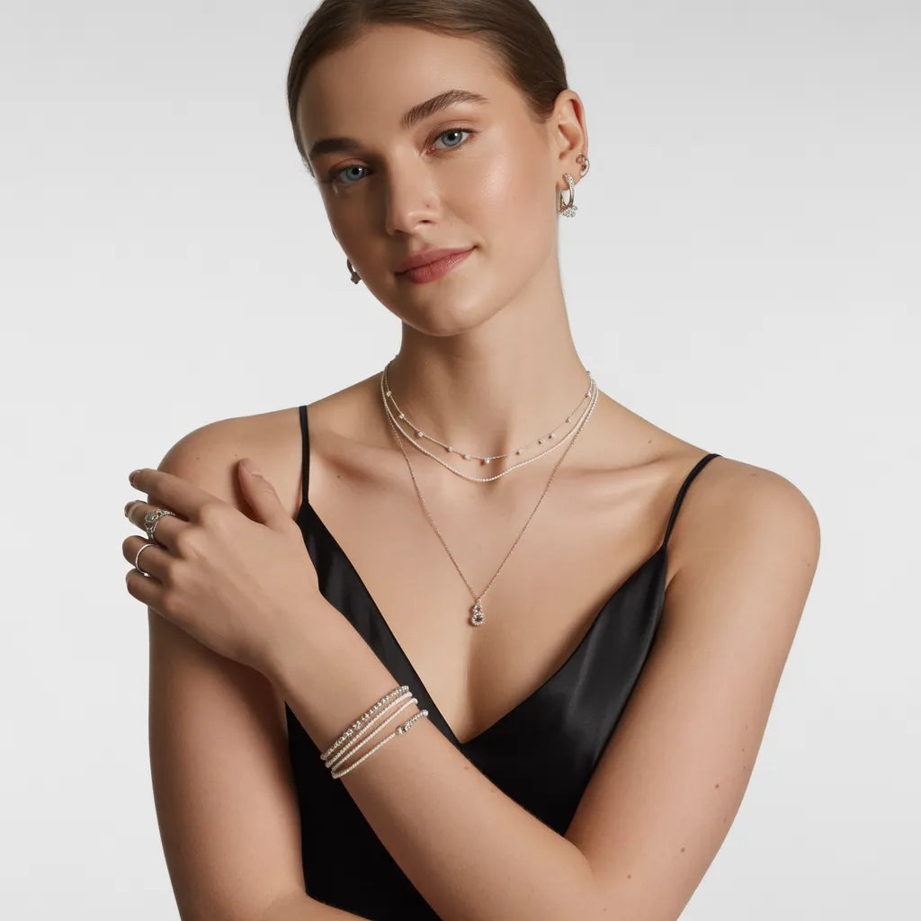 Classic Cubic Zirconia Bracelets | Jewelry for Mom | GlamBodyCandy