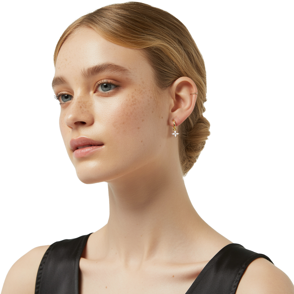 Close-up of a model&