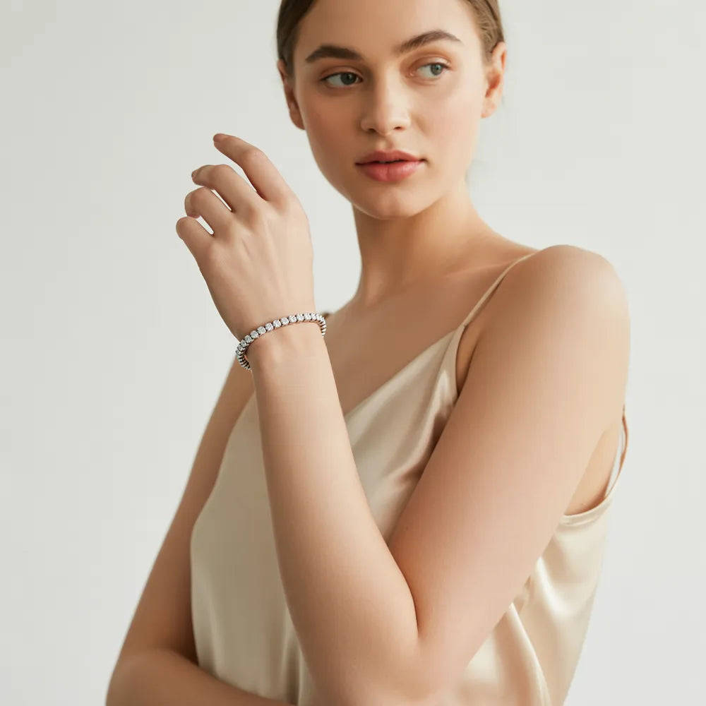 18K Gold Plated Zircon Bracelet