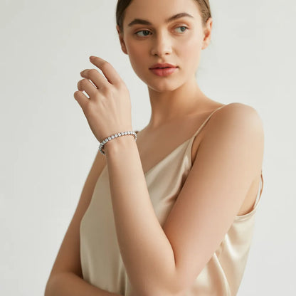 18K Gold Plated Zircon Bracelet