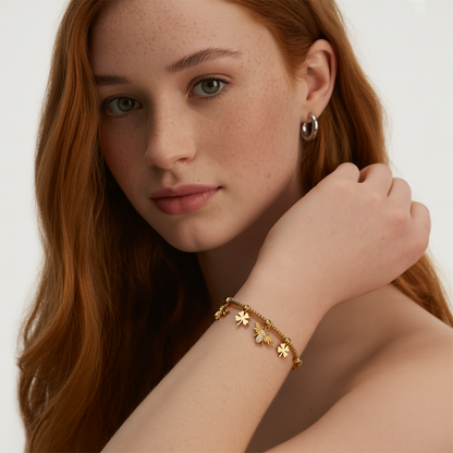 Side view of a woman&