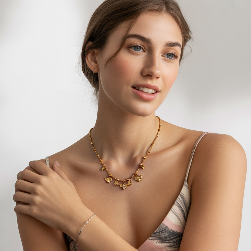 Close-up on a model&